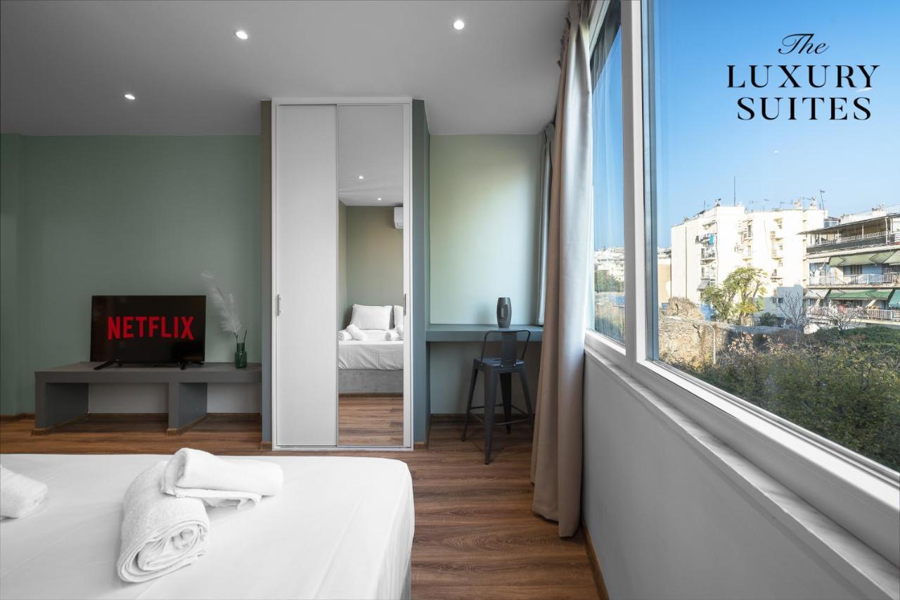 Bliss Apartments, The Luxury Suites Thessaloníki Exteriör bild